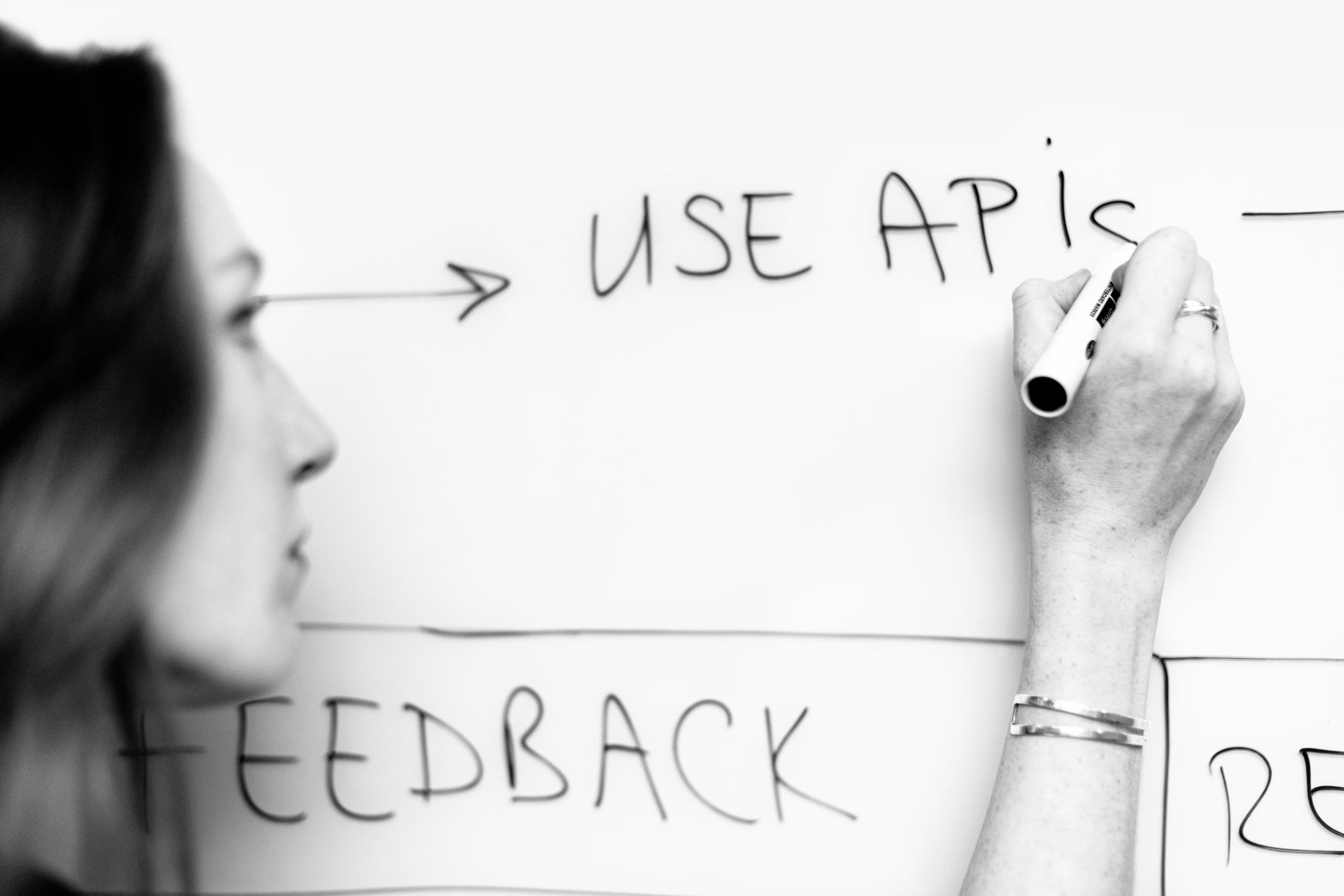 digital strategist mapping out marketing technology for digital strategy